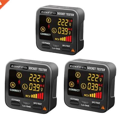 RCD Receptacle Socket Tester Circuit Analyzer Polarity Detec