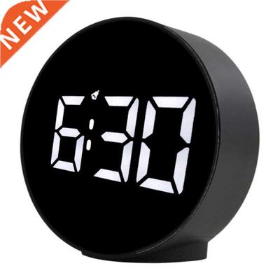 LED Digital Alarm Clock,Small Desk Electronic Table USB Batt