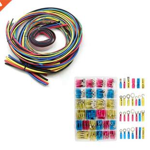 55M/Kit Heat Shrink Tubing 11 sizes Colourful Cable 6 Colors