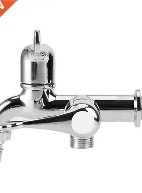 /2 Machine Faucet Sink Basin Water Tap Double Spout Double S