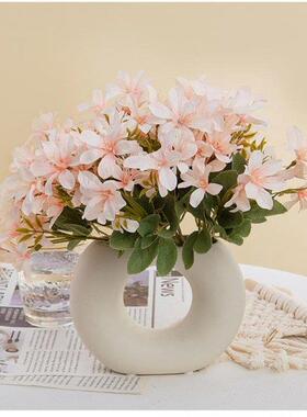 Snow Orchid Silk Artificial Flower For Home Living Room Deco