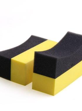 6Pcs Tire Contour Dressing Applicator Pads Gloss Shine Color