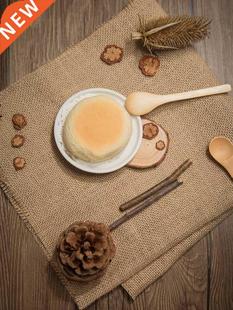 Linen Cotton Retro Effect Bac Burlap Photography Cloth