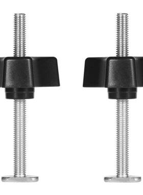 2 Set T Screw and M8 Plastic Handle,Metal Quick Acting Hold