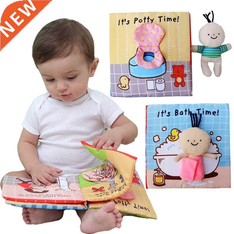 Baby Book Toys Infant Baby Cloth Book Learning And Education