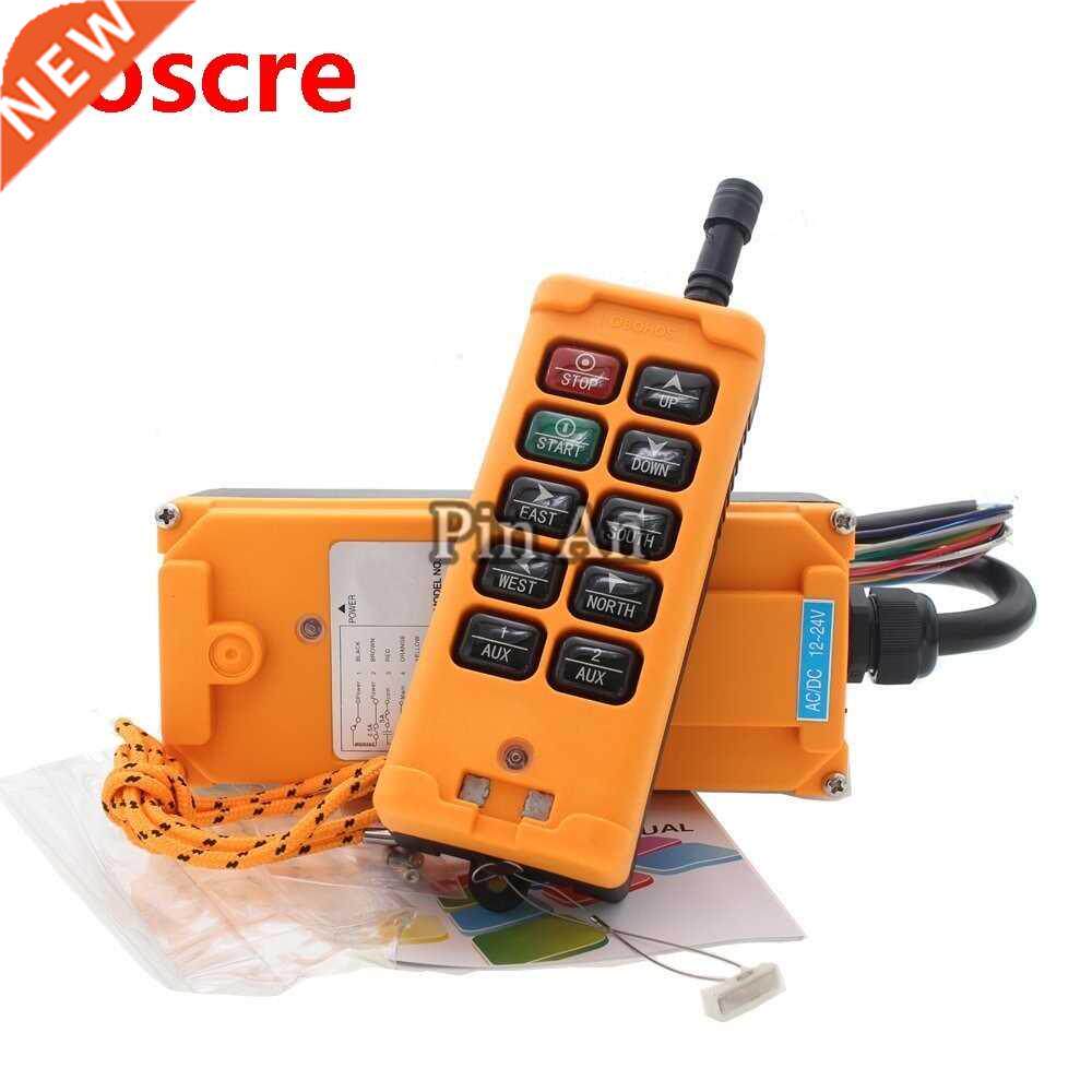 10 Key Hoist Crane Radio Wireless Remote Control Industrial