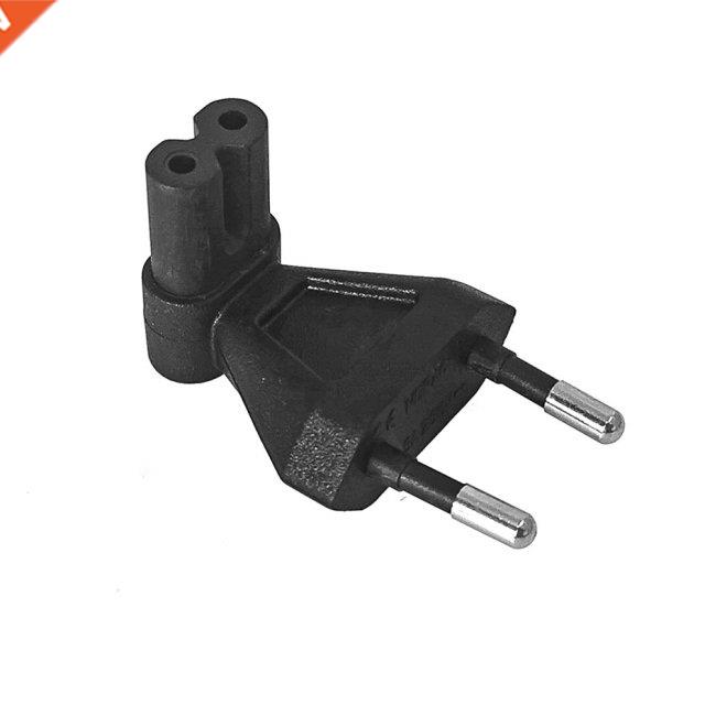 C7 to EU angled power plug adapter Receptacle figure 8 IEC C
