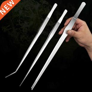 Tweezers Pliers Fish Stainless Plant Aquarium Tank Aqu Steel