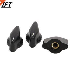 Knobs Shaft Black Dia 6mm Cpas Switch Rotary Plastic 3pcs