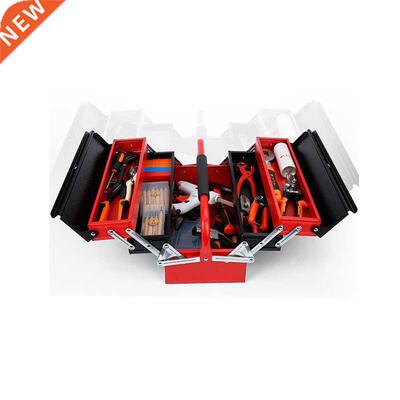 Metal Iron Portable Multi-function Folding Tool box Househol