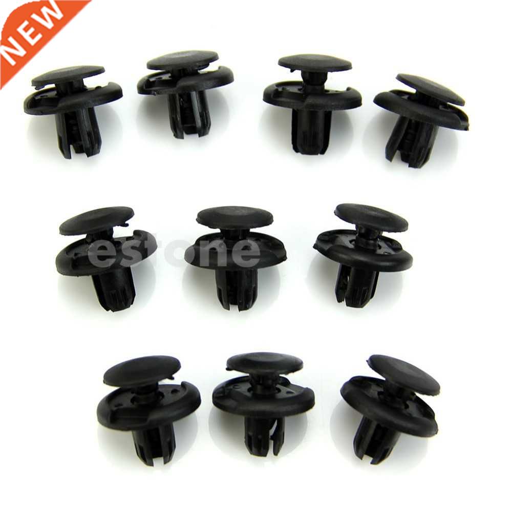 10Pcs 8mm Linner Bumper Fen Clips Retainer 适用于 Honda A