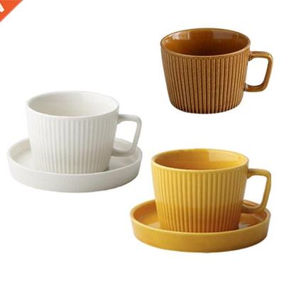 European Afternoon Tea Cup Coffee Ceramic Cup With Saucer Cu