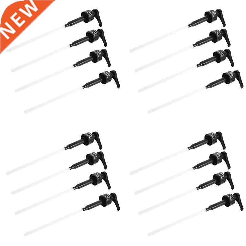16 Pcs Coffee 1 Liter Dispenser Syrup Pump Black Liquid Disp