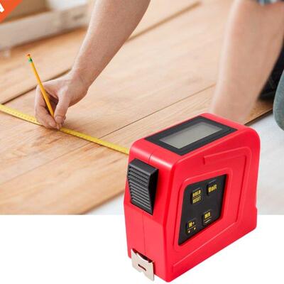 Dgtal Tape Measure 5m/16ft Data Store Functon Measurng T