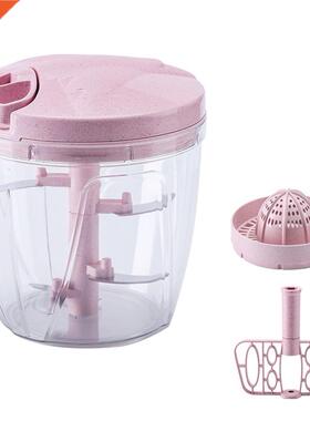 Stainless Steel Manual Meat Grin Wheat Straw Food Chopper