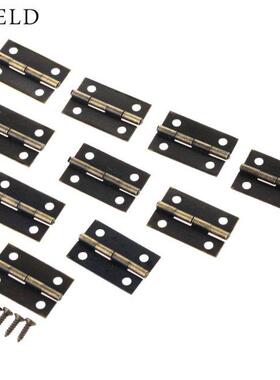 50Pcs 24*16mm Furniture Hinge Cabinet Drawer Door Butt Hinge