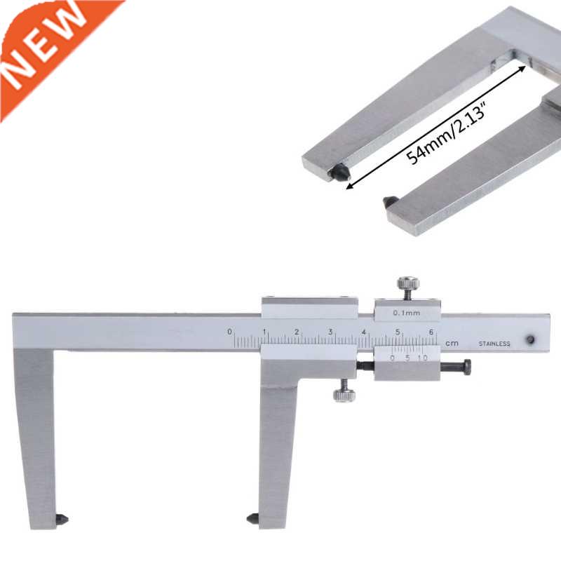 0-60mm Stainless Steel Vernier Caliper For Brake Discs Disks