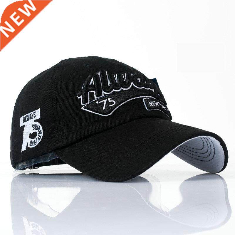 Winter Always 75 Letters Embroidered Baseball Men Cotton Rac