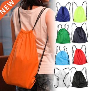 Thicken Bag Drawstring Belt Backpack Portable Riding Sports