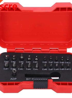 Manual Damaged Screw Extractor Set Broken Screw Remover Scre