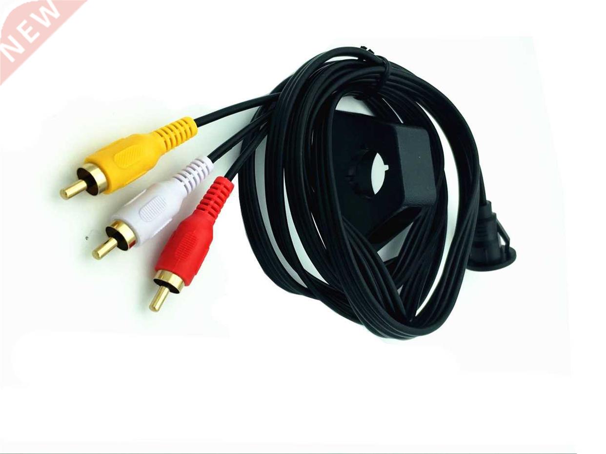 1m 3 RCA Male to 3.5mm Female Extention Mount, Flush Mount,
