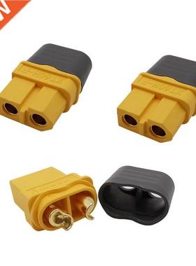5Pcs XT60H XT60H-F XT60 Bullet Connectors Jack Socket with S