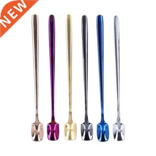 Dessert Spoons Dessert Spoon Shovel Stainless Steel Long Han