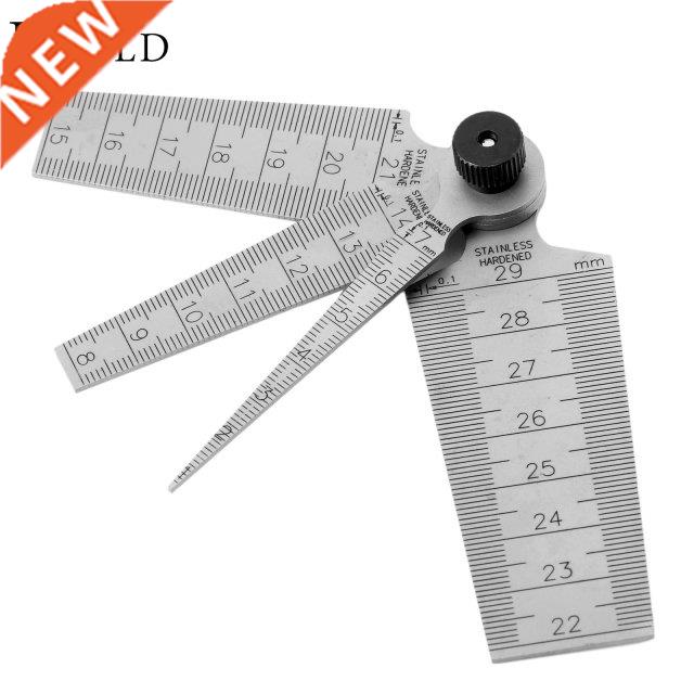 0-29mm Steel Metric Taper Gauge Aperture Scale Wedge Feeler