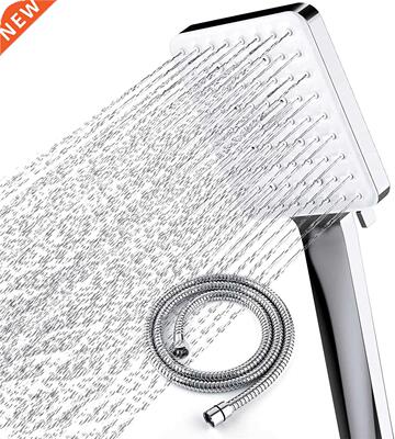 Newentor Square Shower Head Set With 1.5m Hose Lightweight