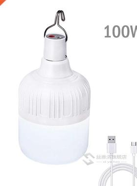 LED Cmping Lmp SB Rechrgeble Portble Lntern Tent Light