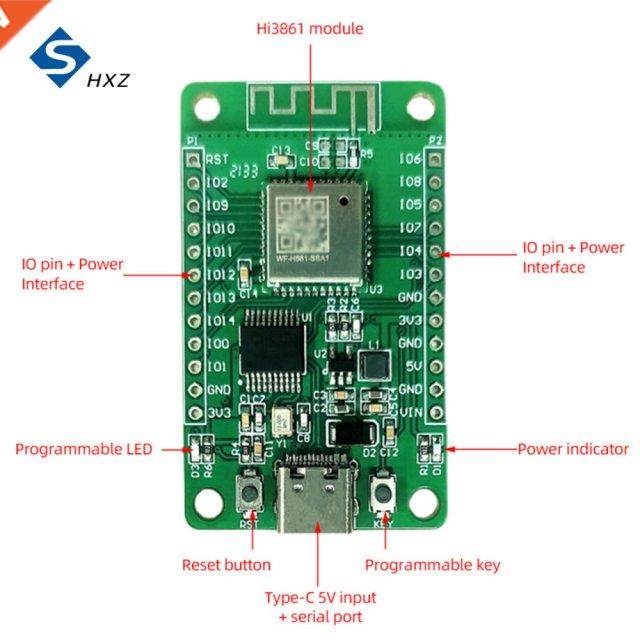 hi3861 development board supports for hongmeng harmonyos for