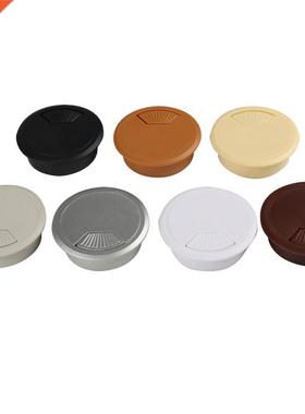 1PCS ABS Wire Hole Covers Grommet Cable Hole Cover Furniture