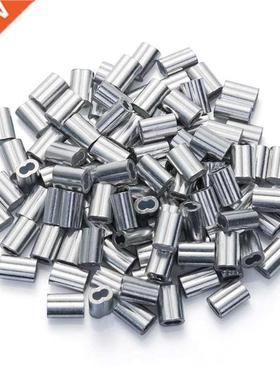 200PCS 1/16 Inch Cale Ferrule Set Aluminum Alloy Crimping L