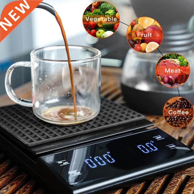 Kitchen Electronic Scales Digital Coffee Scale With Timer Hi