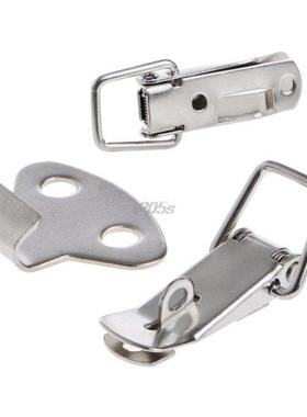 4 Pcs Hardware Cabnet Boxes Sprng Loaded Latch Catch Toggl