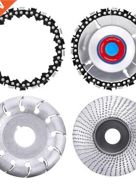 Grinder Chain Disc Set Wood Grinding Wheel 22 Teeth Wood Sha