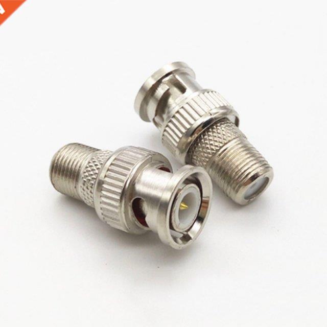 5pcs BNC Male Plug To F Female Jack Coax Connector Adapter F