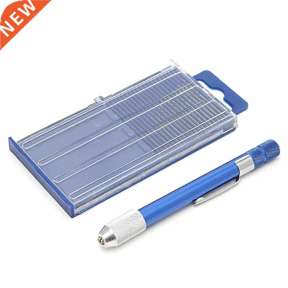 2Mini Twist Drill Bits Set Index 61-80 w/Hand Drill For Hobb