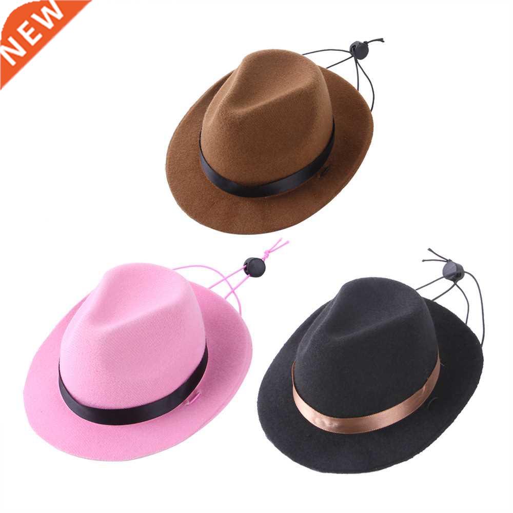 Pet Dog Cowboy Hat Headgear Cat Funny Headwear Costume Perfo