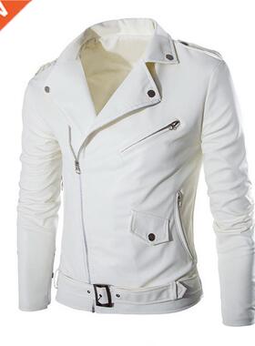Autumn Men's PU Leather Jacket For Men ess Fashion Male