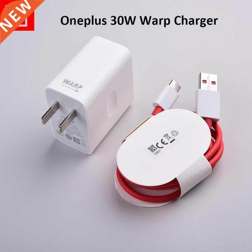 Oneplus 30W Warp Charger Cable 5V6A EU US Adapter 1M 6A Das
