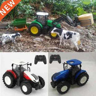 RC Farm Tractors Car Trailer 2.4G Radio Controlled Cars Farm