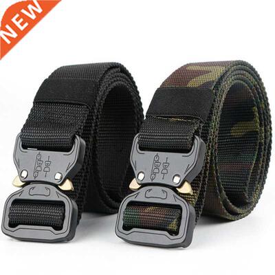 New Nylon Belt Men Army Tactical Belt Molle Military SWAT Co