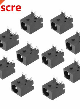 10pcs DC-044 5.5x2.1mm DC Power Jack Socket Connector 3-Pin