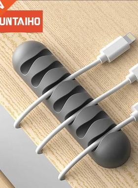 Suntaiho Phone Cable Organizer USB Cable holder Winder mana