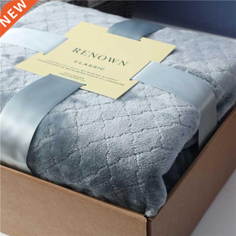 Large Soft Bedspread for Bed Winter Blanket Picnic Plaid Hot