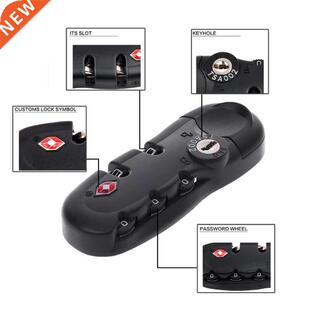 3 Digit Combination Padlock For Luggage Suitcase Travel TSA