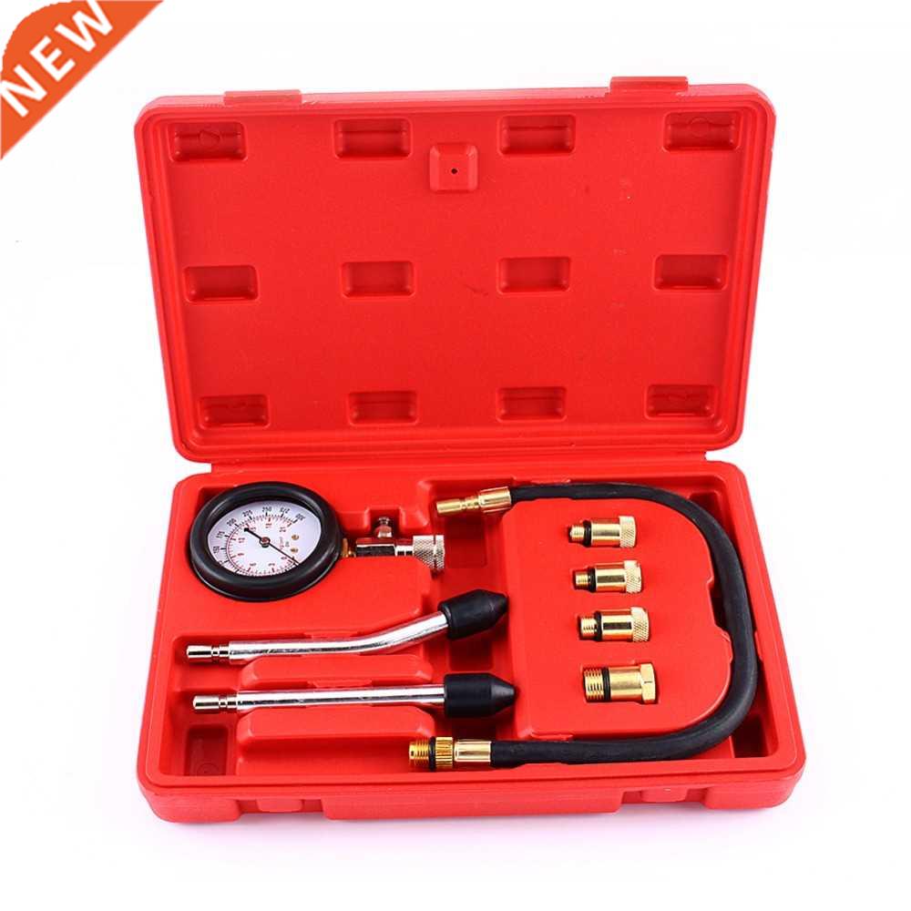 9 IN 1 Kit Automotive Motorcycles Pressure Gauge Petrol Engi