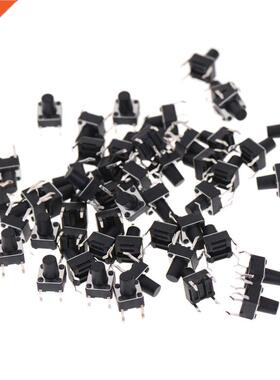 50pcs 6x6x8MM 4PIN Tactile Tact Push Button Micro Switch Dir