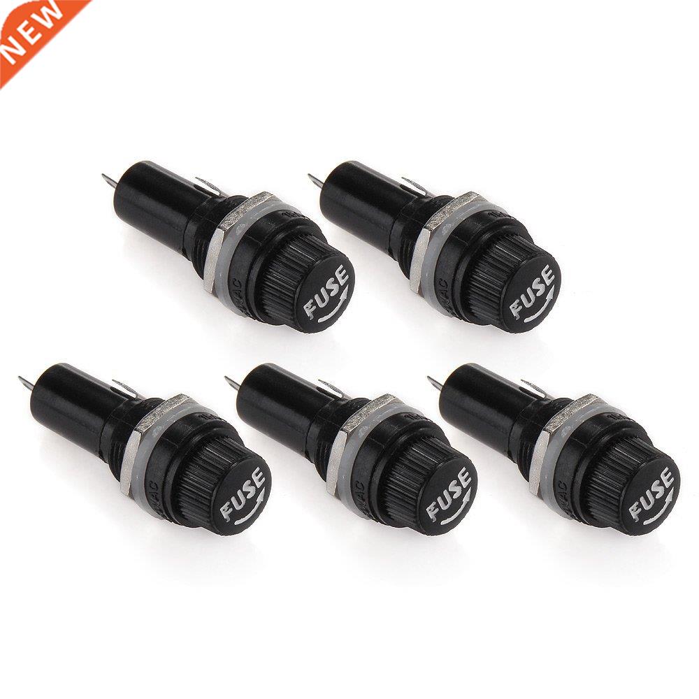5 Fuse Holder Fuses Box for AC 125V Car